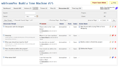 wbTeamPro Project Discussions Management